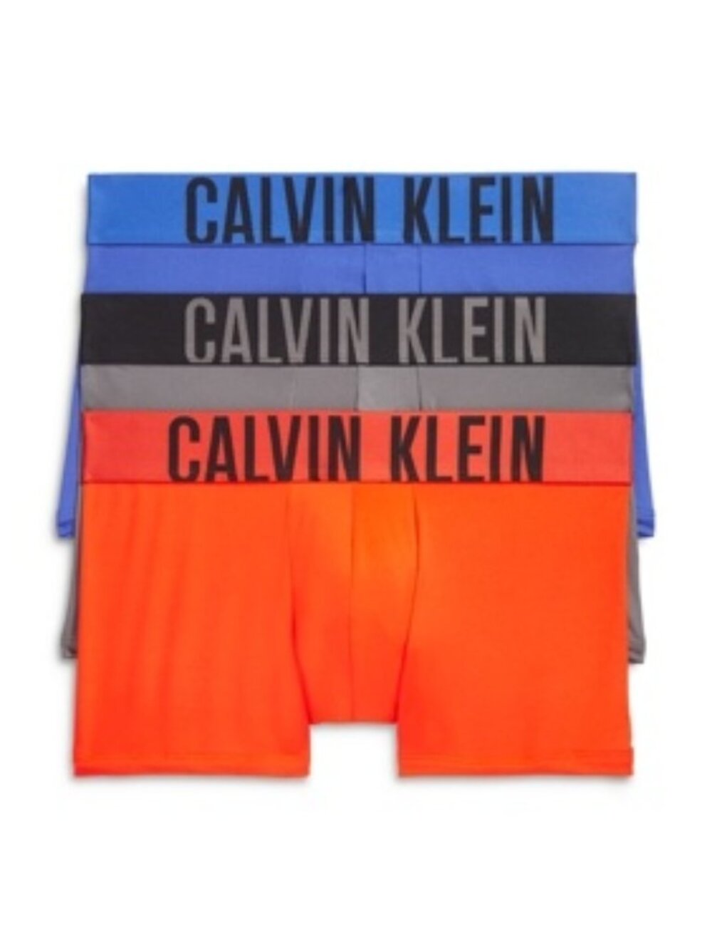 Calvin Klein Men's Intense Power 3-Pack Low Rise Trunk - Multi - M